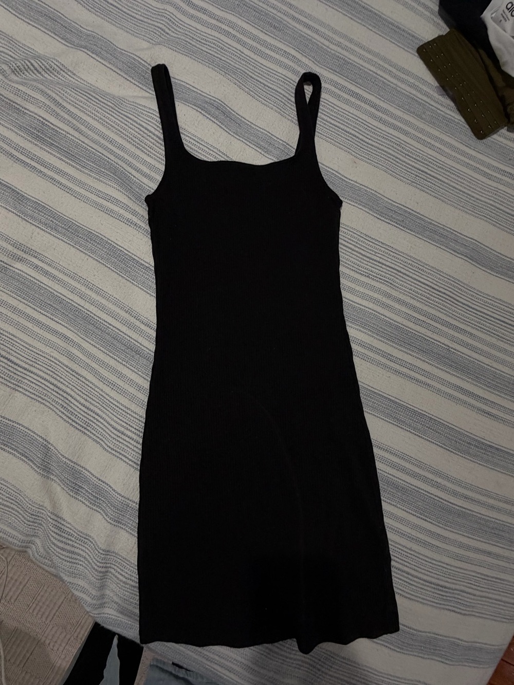 H&M Black Mini Black Dress